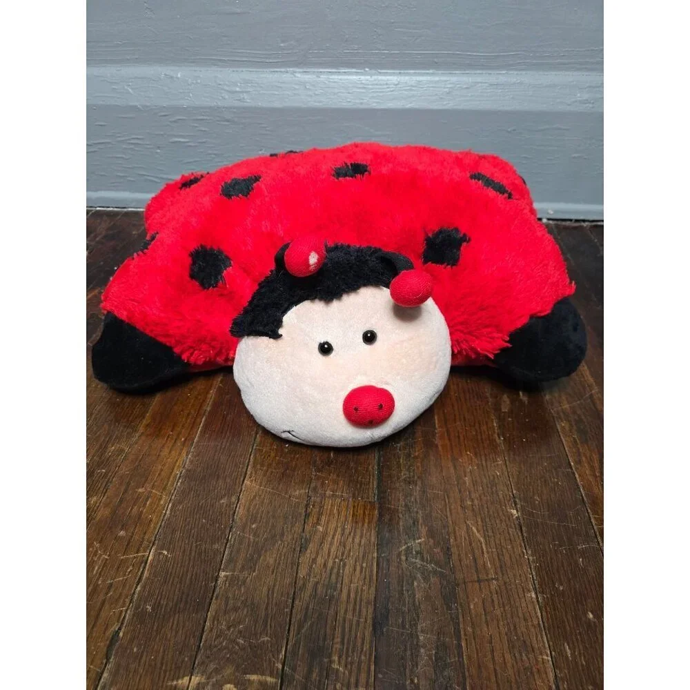 Pillow Pets Ms. Ladybug Plush Pillow Toy HTF 2009